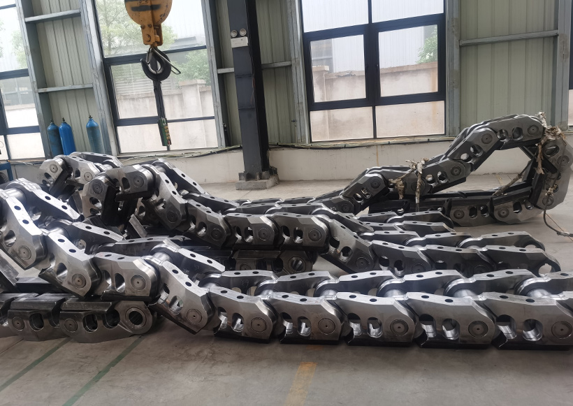 600-tons dubbelcylindrig horisontell kedjepress